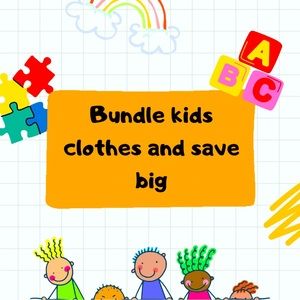 Bundle kids clothes and save big. Onesies & pajamas &  👕 & 🩳 ALL buy 3 for $12